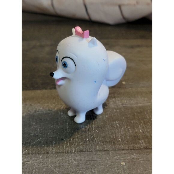 SML secret life of pets Gidget poodle toy figure - Picture 2 of 6